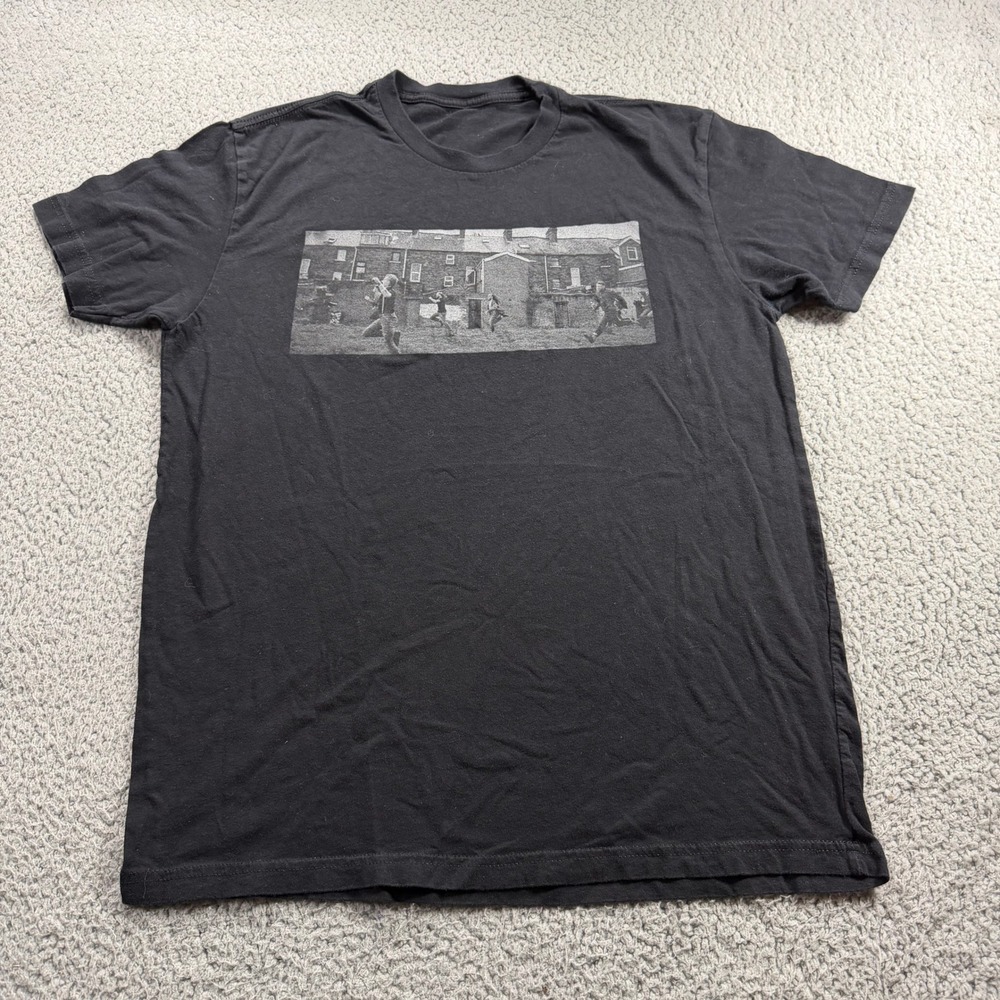 Bushmills Irish Whiskey Red Set Go Graphic T-Shirt Mens Black Short Sleeve L